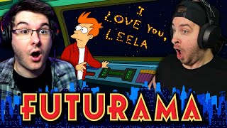 FUTURAMA Season 3 Episode 14 REACTION  Time Keeps On Slippin [upl. by Arotahs637]