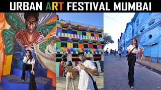 URBAN ART FESTIVAL MUMBAI 2023  SASSOON DOCK COLABA [upl. by Rabassa]