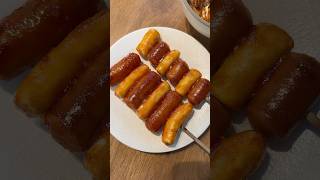 I’ll make you sausage amp tteok skewers 🍢 [upl. by Aenal]