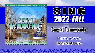 Sing at Tanowondeˀ Fall 2022 [upl. by Adrian]