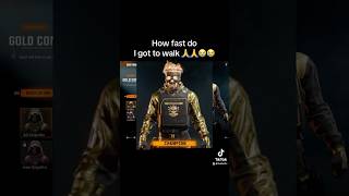 How fast do I got to walk🙏😭 blackops6 cod6 gaming rankedplay cod callofduty [upl. by Eerb31]