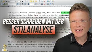 Besserer Schreibstil mit der Papyrus Autor Stilanalyse Papyrus Autor Tutorial 5 [upl. by Silvie]