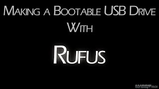 How To  Use Rufus to Create Bootable Installation Media From an ISO File [upl. by Ecirtnuahs]