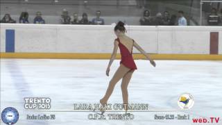 Trento Cup 2015  LARA NAKI GUTMANN FS [upl. by Anitnegra]