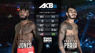 Тревин Джонс vs Родриго Прайа  Trevin Jones vs Rodrigo Praia  ACB 88 [upl. by Ahtreb230]