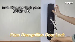 ELA Intelligent Home Automatic Fingerprint Lock  Tuya Smart Door Lock [upl. by Tyre938]