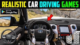 Top 5 Realistic Car Driving Games for Android l Best car driving games on android 2024 [upl. by Lenard]