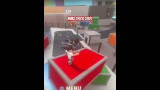 Mm2 trick shot on PlayStation [upl. by Sokin108]