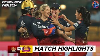 RCB vs UPW 2nd Match WPL 2024 Highlights  Women IPL Highlights 2024  Cricket wpl 2024 highlights [upl. by Cris482]