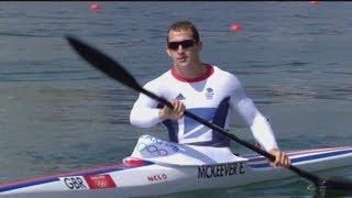 Mens Canoe Sprint Kayak Single 200m SemiFinals  London 2012 Olympics [upl. by Soane32]