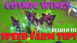 Tips on speed farming Cosmic Wings in Diablo III  reupload with audio [upl. by Sibel]