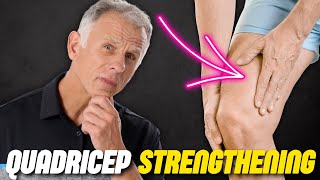 10 Excellent Quadriceps Strengthening Exercises Easy to Hard [upl. by Ahsinot998]