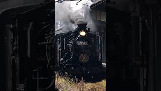 【8620型蒸気機関車】JR九州「SL人吉」大牟田駅到着！225撮影 JR Kyushu steam locomotive class 8620 arrivedepart Omuta sta [upl. by Ahsinej650]