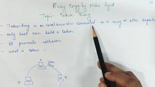 Token Ring and Different types of token ring [upl. by Clementas]