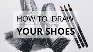 Drawing Lesson How to Use the Envelope Method to Draw Your Shoes [upl. by Orrin]