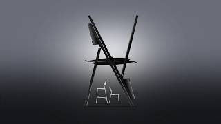 Casala Axa chair programme by Giancarlo Bisaglia [upl. by Nauqas]