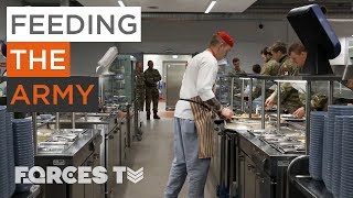 What Does It Take To Feed The British Army In Estonia  Forces TV [upl. by Anaejer]