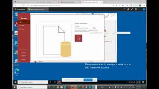 Comp1115  MS Access Database on OneDrive [upl. by Omrelliug]