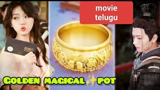 Golden Magical Pot Movie in telugu chinesedramakdrama goldenmagicalpot [upl. by Krutz]