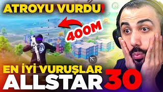 400 METREDEN ATROYU VURAN ÇOCUK 😮 EN İYİ VURUŞLAR ALLSTAR 30  PUBG MOBILE [upl. by Aicemaj963]