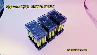 21700 battery DiY PowerBank 40000mAh PDQC 20V5A [upl. by Fifine]