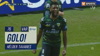 Golo Hélder Tavares Tondela 12 Sporting Taça da Liga 2324  Fase 3  Jornada 3 [upl. by Rubin]