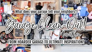 NEW 🚗 EXTREME HOARDER GARAGE MARATHON  ENTIRE PROCESS  DECLUTTER  ORGANIZE  DIY WOOD PROJECTS [upl. by Troyes892]