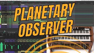 Planetary Observer Synth amp Guitar Instrumental [upl. by Oilisab637]