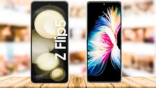 Samsung Galaxy Z Flip 5 vs Huawei P50 Pocket Review [upl. by Velvet184]