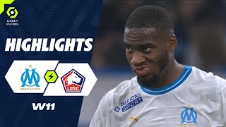 OLYMPIQUE DE MARSEILLE  LOSC LILLE 0  0  Highlights  OM  LOSC  20232024 [upl. by Whitcomb]