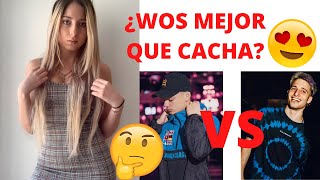 REACCIONANDO A WOS VS CACHA 😍🔥POR PRIMERA VEZ 😱 ¿QUIEN SE MERECIA REALMENTE GANAR [upl. by Alleynad]