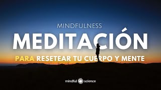 🎧Meditación Guiada para Comenzar el Día con Energía Positiva y Claridad Mental 👉Mindful Science💙 [upl. by Reivilo]