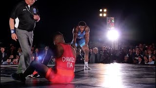 Beat The Streets 2018 Jordan Burroughs vs Frank Chamizo [upl. by Inol]