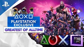 Top 70 Greatest Playstation Exclusive Games Of Alltime PS1PS2PS3PS4PS5PSVRPSP amp PS VITA [upl. by Meyer182]