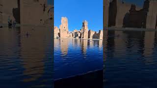 The bath of Caracalla new attraction shortvideo italy rome [upl. by Aneel689]