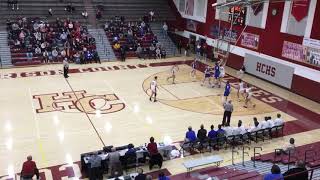 Oldham County vs Harrison County High School Basketball 1242021 [upl. by Sucramaj683]