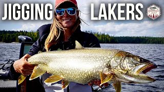 NEVER FAIL Jigging Method for Lake Trout [upl. by Asina274]