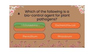 Microbes in Human Welfare Class 12 MCQs Part1 [upl. by Yhcir]