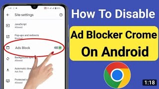 Adblock chrome  adblock android 2024  chrome ads block [upl. by Jezabella]