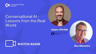 Conversational AI  Lessons from the Real World [upl. by Kolva]