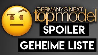 GNTM 2020 Geheime Liste SPOILER in Folge 9 [upl. by Anoirb]