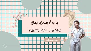 Handwashing technique Return demonstration [upl. by Kendricks700]