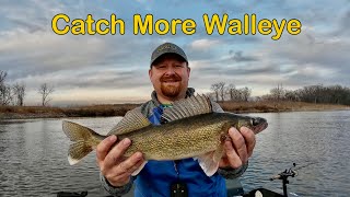 Spring River Walleye Techniques That Catch Fish [upl. by Enuj]