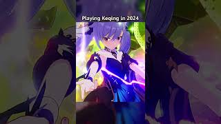 PLAYING KEQING IN 2024 genshinimpact [upl. by Crosby532]