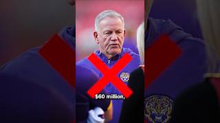 Wait LSU CANT Fire Brian Kelly shorts lsufootball collegefootball [upl. by Stock]