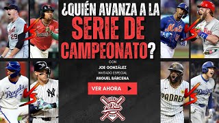 ¿Quién avanza a la Serie de Campeonato en playoffs MLB ¿Yankees Dodgers Padres Phillies Mets [upl. by Tteragram126]