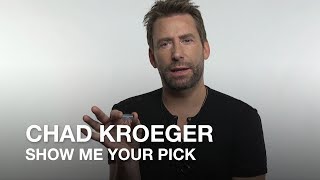 Chad Kroegers New Guitar Pick [upl. by Lauhsoj]