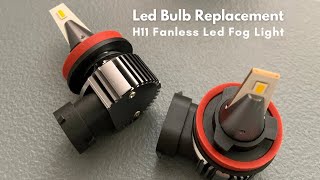 H11 Fanless Led Fog Light for Suzuki Celerio [upl. by Iormina]