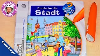 Tiptoi Buch Ravensburger Entdecke die Stadt Wieso Weshalb Warum [upl. by Garibald]