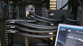 Threadripper 3995WX Vs Intel Xeon Platinum 8380  EK Fluid Works [upl. by Grinnell]